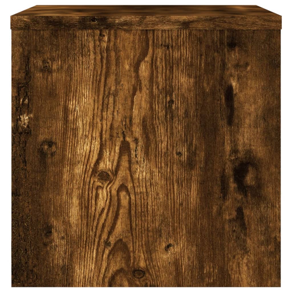 vidaXL Noptiere, 2 buc., stejar fumuriu, 40x30x30 cm, lemn prelucrat vidaXL Noptiere, 2 buc., stejar fumuriu, 40x30x30 cm, lemn prelucrat