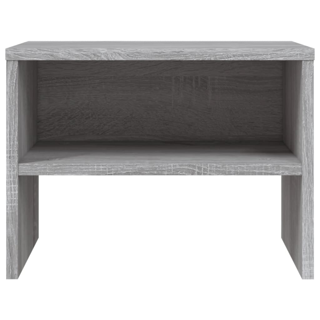 vidaXL Noptieră, gri sonoma, 40x30x30 cm, lemn prelucrat