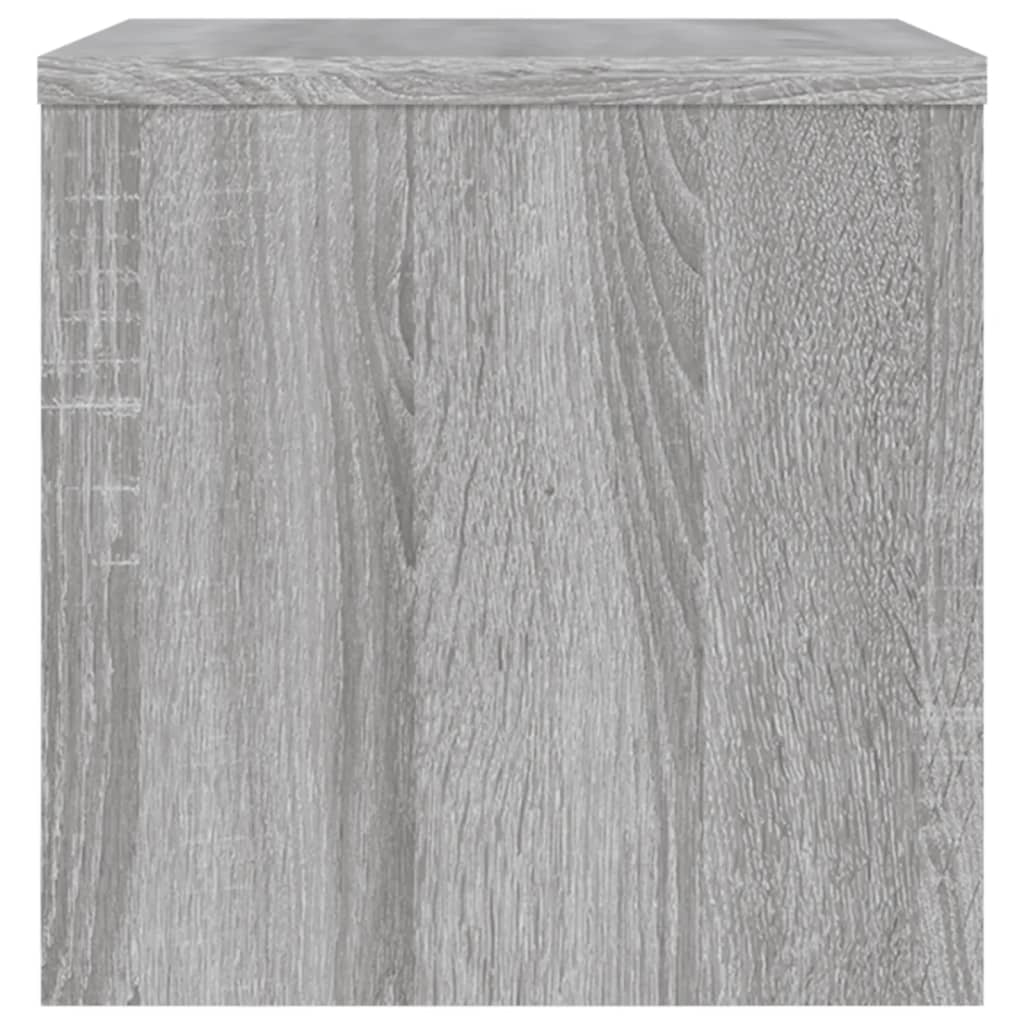 vidaXL Noptiere, 2 buc., gri sonoma, 40x30x30 cm, lemn prelucrat vidaXL Noptiere, 2 buc., gri sonoma, 40x30x30 cm, lemn prelucrat