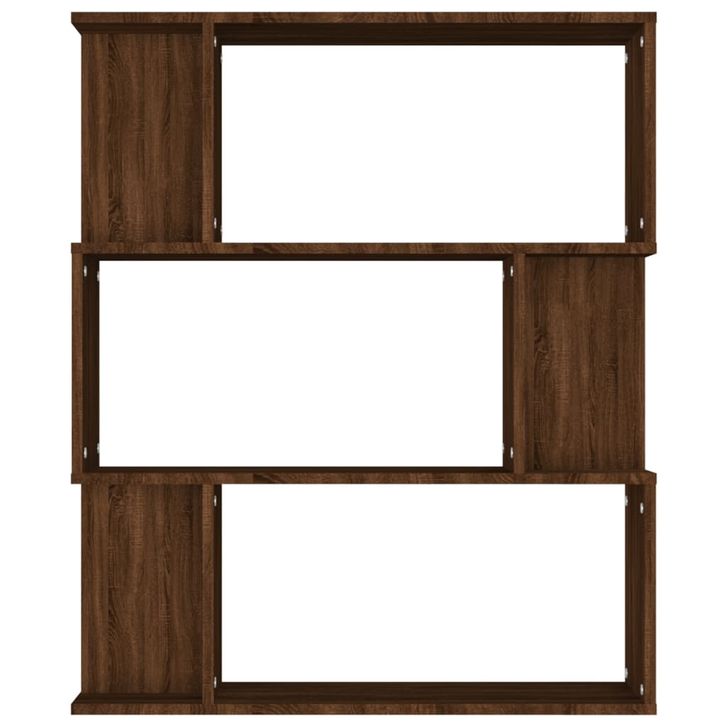 vidaXL Bibliotecă/Separator, stejar maro, 80x24x96 cm , lemn prelucrat vidaXL Bibliotecă/Separator, stejar maro, 80x24x96 cm , lemn prelucrat
