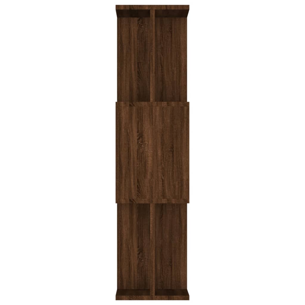 vidaXL Bibliotecă/Separator, stejar maro, 80x24x96 cm , lemn prelucrat vidaXL Bibliotecă/Separator, stejar maro, 80x24x96 cm , lemn prelucrat
