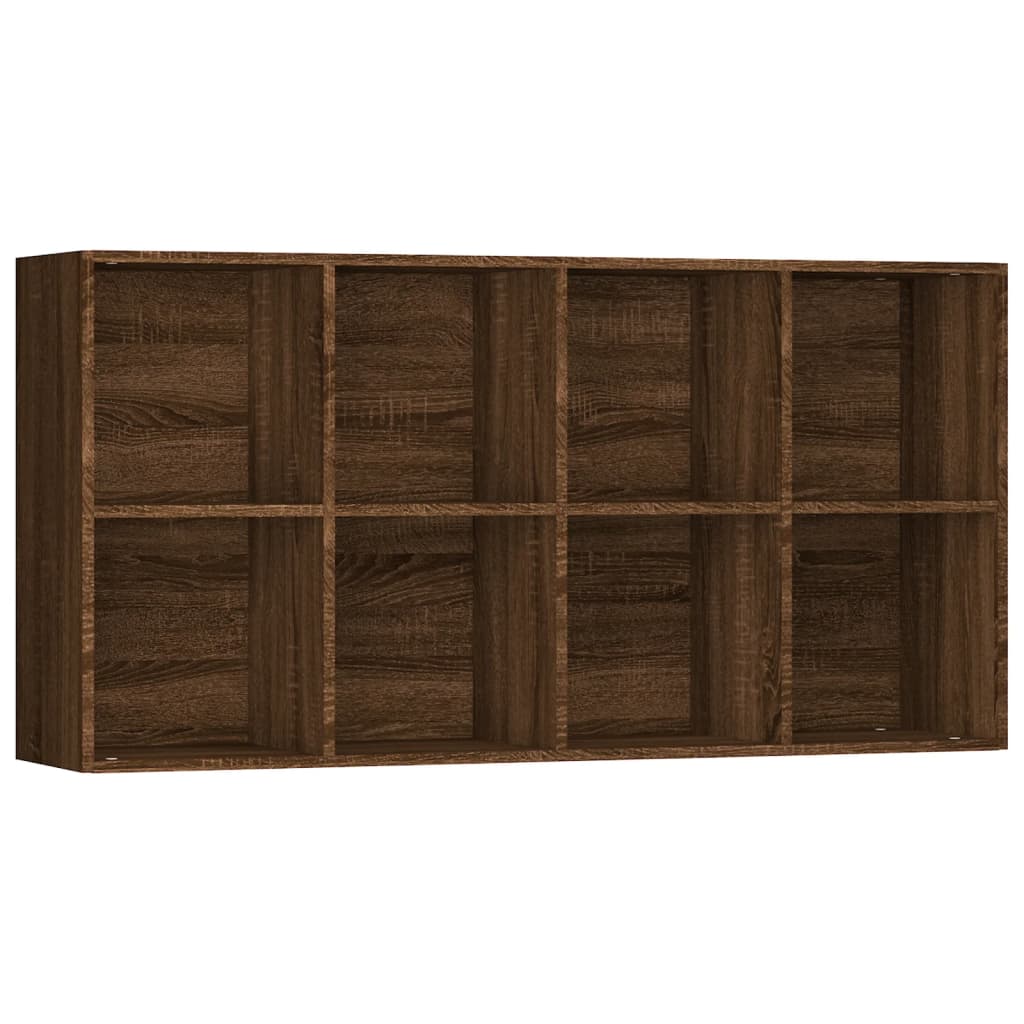 vidaXL Bibliotecă/Servantă, stejar maro, 66x30x130 cm, lemn prelucrat vidaXL Bibliotecă/Servantă, stejar maro, 66x30x130 cm, lemn prelucrat