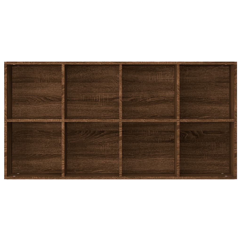 vidaXL Bibliotecă/Servantă, stejar maro, 66x30x130 cm, lemn prelucrat vidaXL Bibliotecă/Servantă, stejar maro, 66x30x130 cm, lemn prelucrat