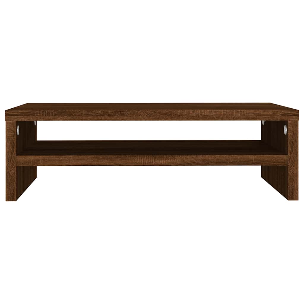 vidaXL Suport pentru monitor stejar maro 42x24x13 cm lemn prelucrat
