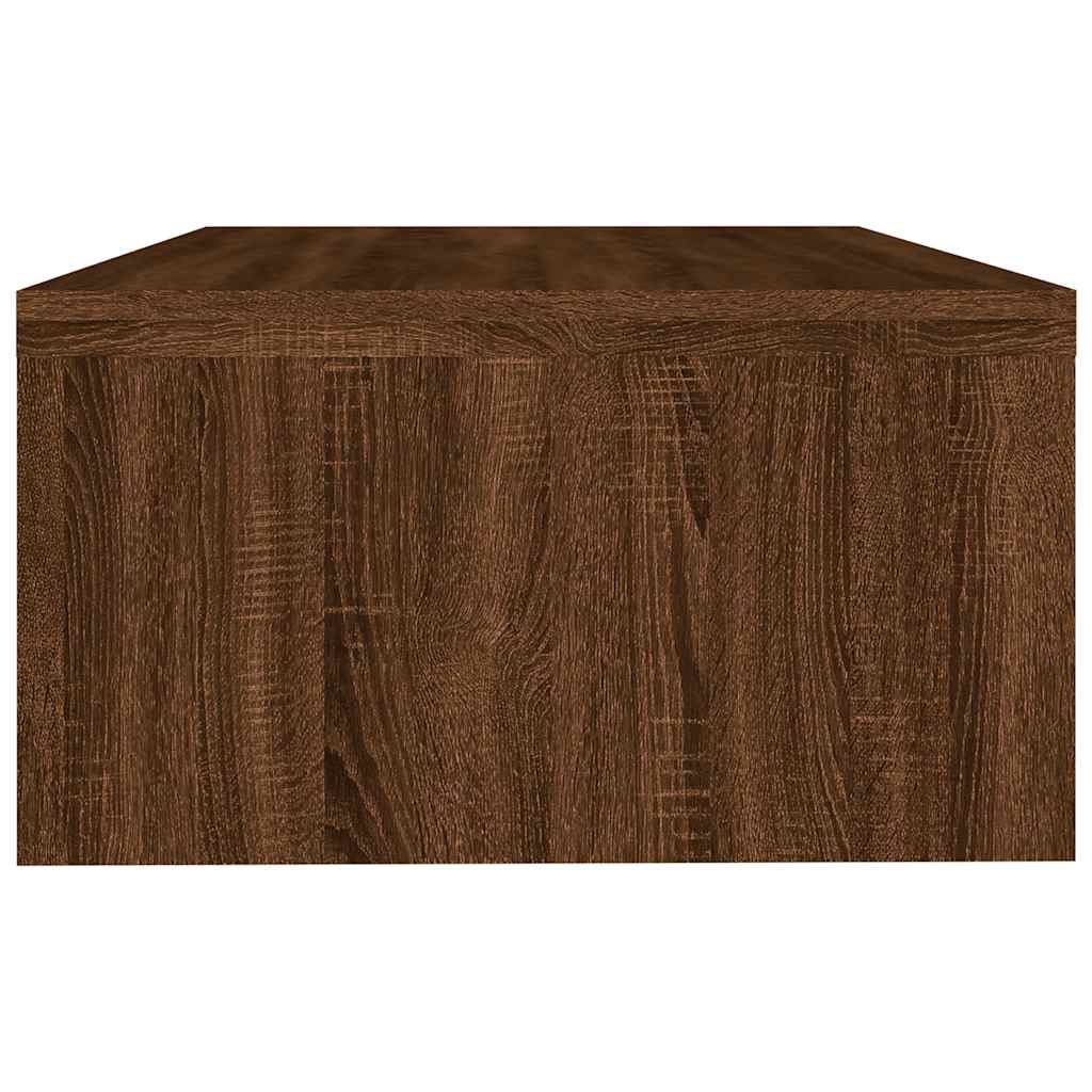 vidaXL Suport pentru monitor stejar maro 42x24x13 cm lemn prelucrat