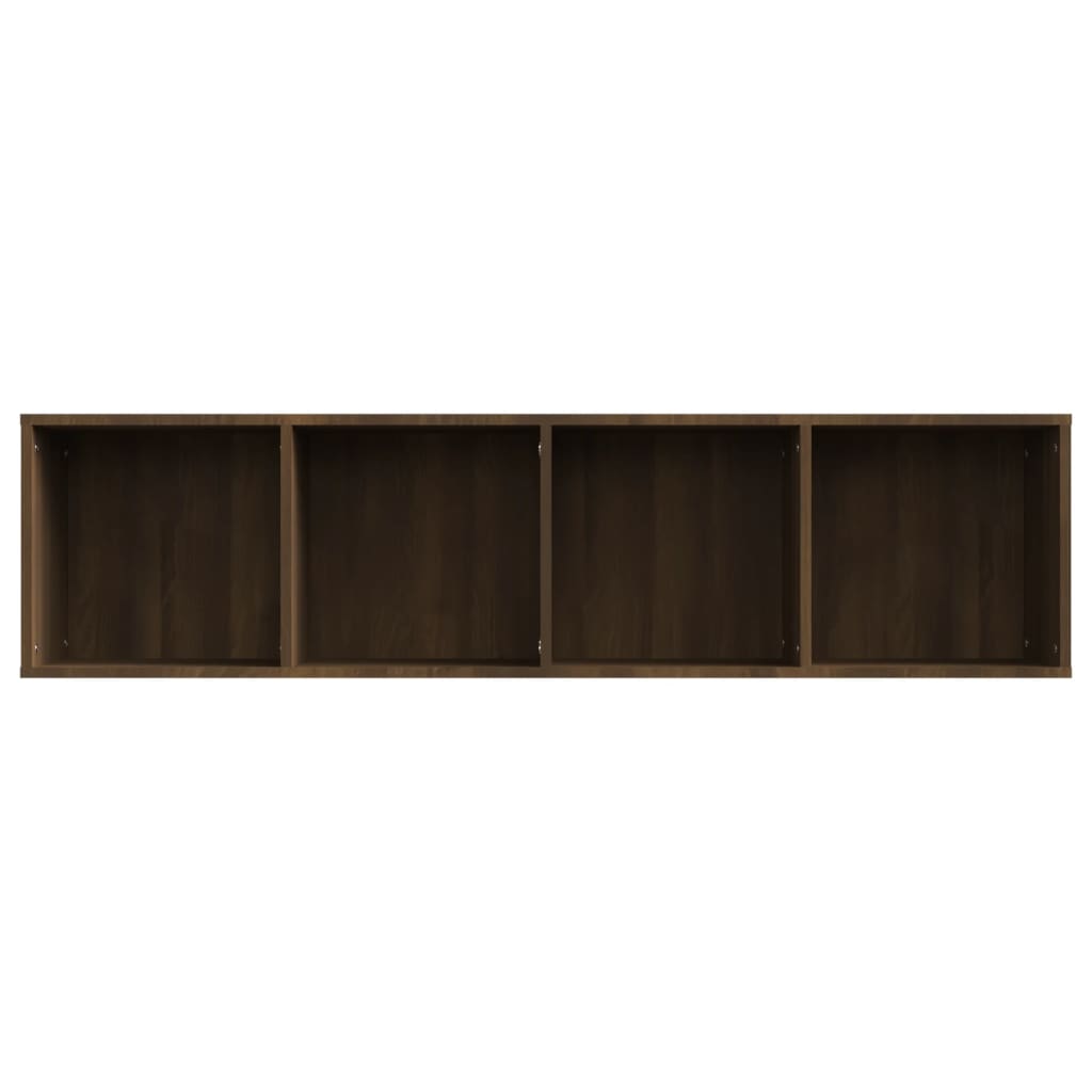 vidaXL Bibliotecă/dulap TV stejar maro 143x30x36 cm lemn prelucrat vidaXL Bibliotecă/dulap TV stejar maro 143x30x36 cm lemn prelucrat