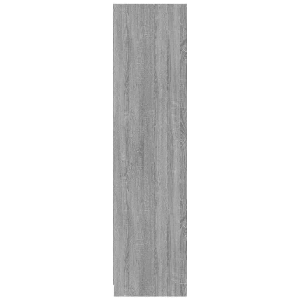 vidaXL Șifonier, gri sonoma, 100x50x200 cm, lemn prelucrat vidaXL Șifonier, gri sonoma, 100x50x200 cm, lemn prelucrat