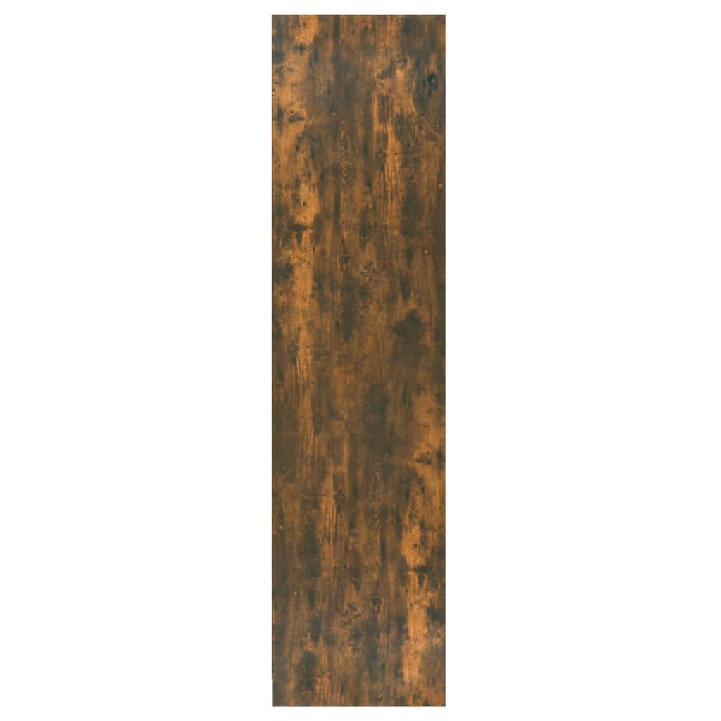 vidaXL Șifonier cu sertare stejar fumuriu 50x50x200 cm lemn prelucrat vidaXL Șifonier cu sertare stejar fumuriu 50x50x200 cm lemn prelucrat