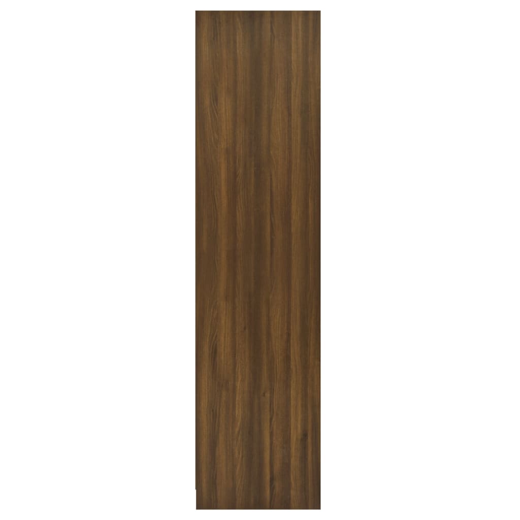 vidaXL Șifonier cu sertare, stejar maro, 50x50x200 cm, lemn prelucrat vidaXL Șifonier cu sertare, stejar maro, 50x50x200 cm, lemn prelucrat