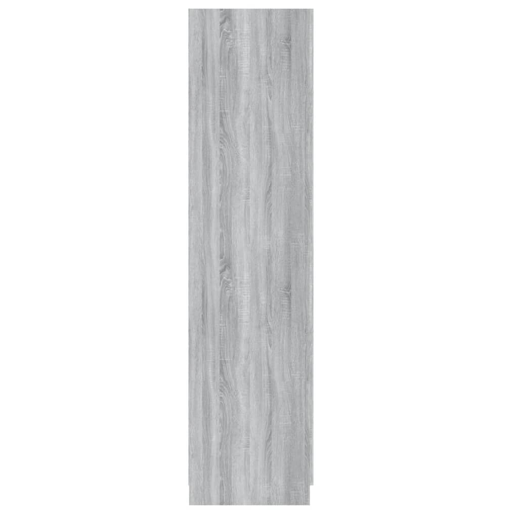 vidaXL Șifonier, gri sonoma, 90x52x200 cm, lemn prelucrat vidaXL Șifonier, gri sonoma, 90x52x200 cm, lemn prelucrat