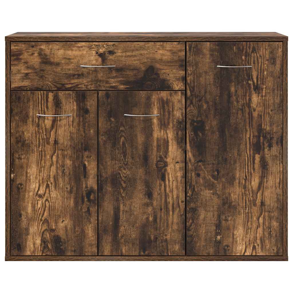 vidaXL Servantă, stejar fumuriu, 88x30x70 cm, lemn prelucrat vidaXL Servantă, stejar fumuriu, 88x30x70 cm, lemn prelucrat