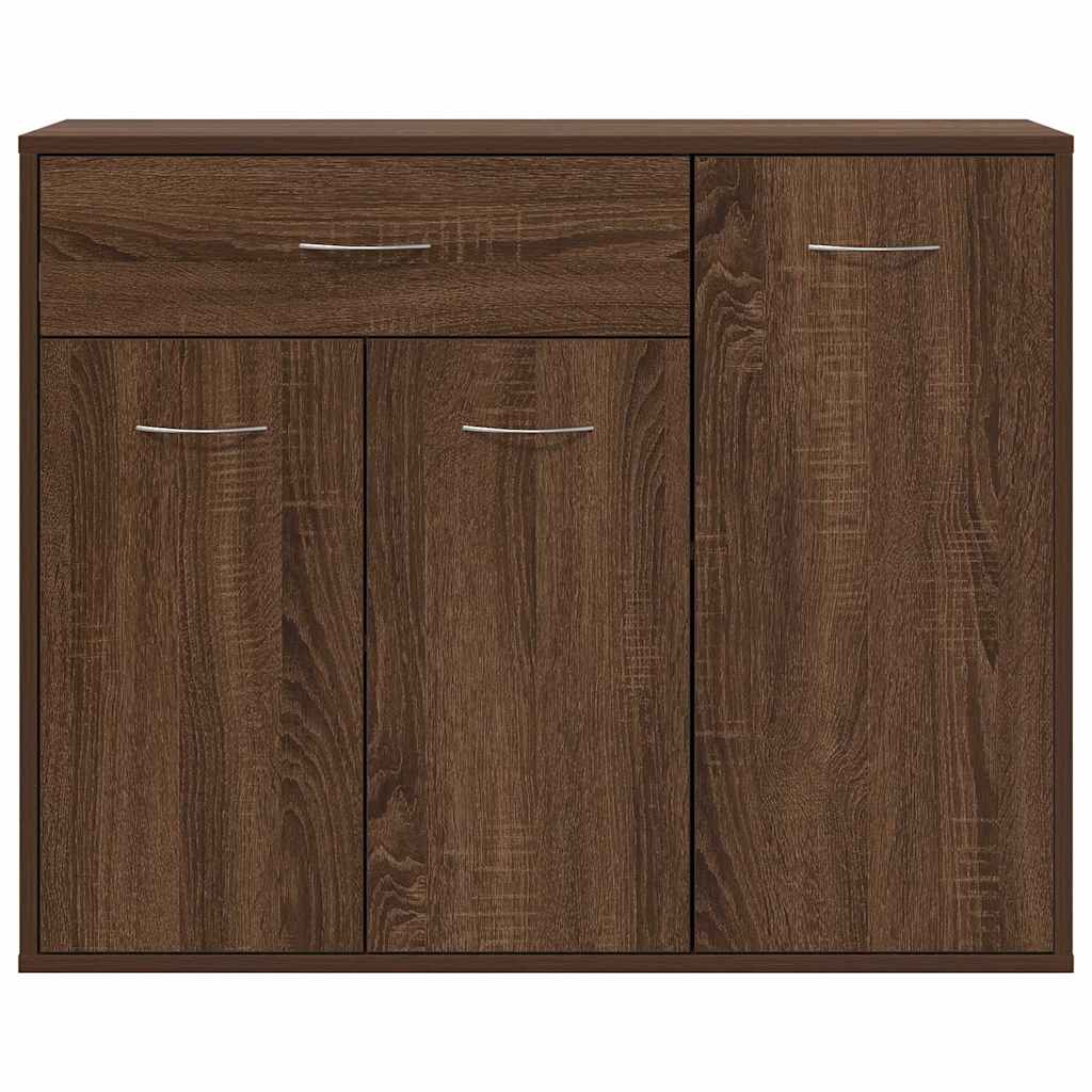 vidaXL Servantă, stejar maro, 88x30x70 cm, lemn prelucrat