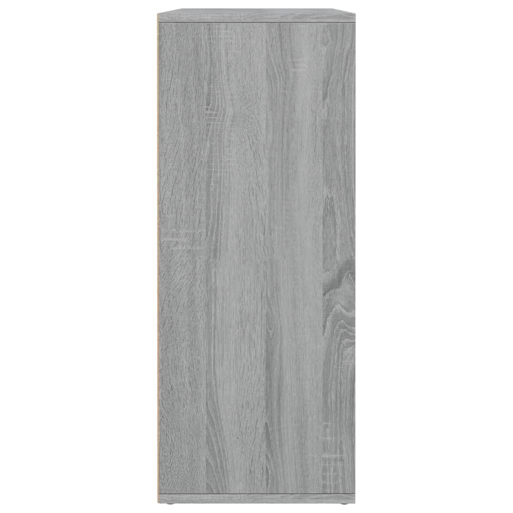vidaXL Servantă, gri sonoma, 60x30x75 cm, lemn compozit vidaXL Servantă, gri sonoma, 60x30x75 cm, lemn compozit