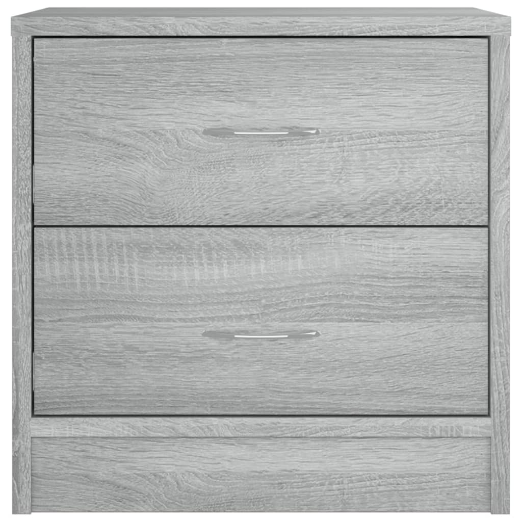 vidaXL Noptieră, gri sonoma, 40x30x40 cm, lemn prelucrat