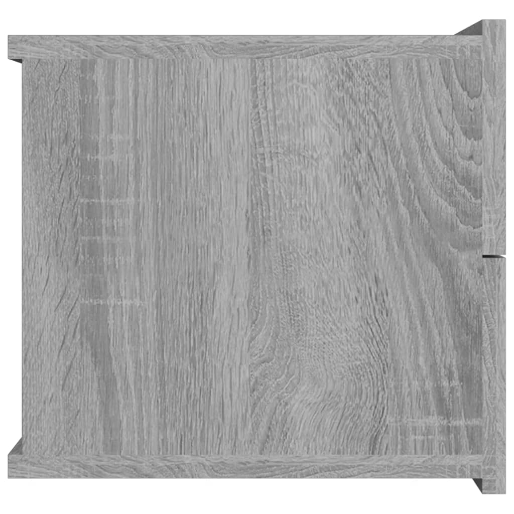 vidaXL Noptiere, 2 buc., gri sonoma, 40x30x30 cm, lemn prelucrat vidaXL Noptiere, 2 buc., gri sonoma, 40x30x30 cm, lemn prelucrat