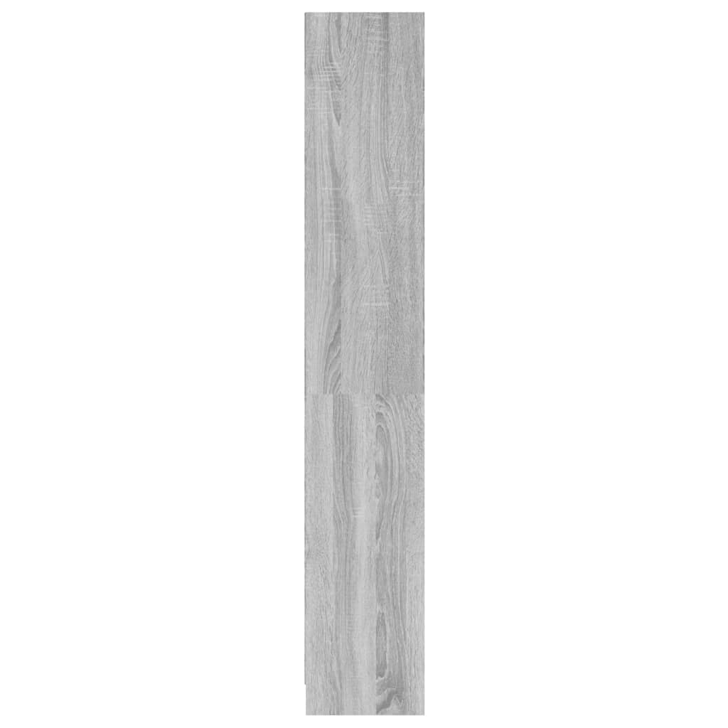 vidaXL Bibliotecă cu 4 niveluri gri sonoma 60x24x142 cm lemn compozit vidaXL Bibliotecă cu 4 niveluri gri sonoma 60x24x142 cm lemn compozit