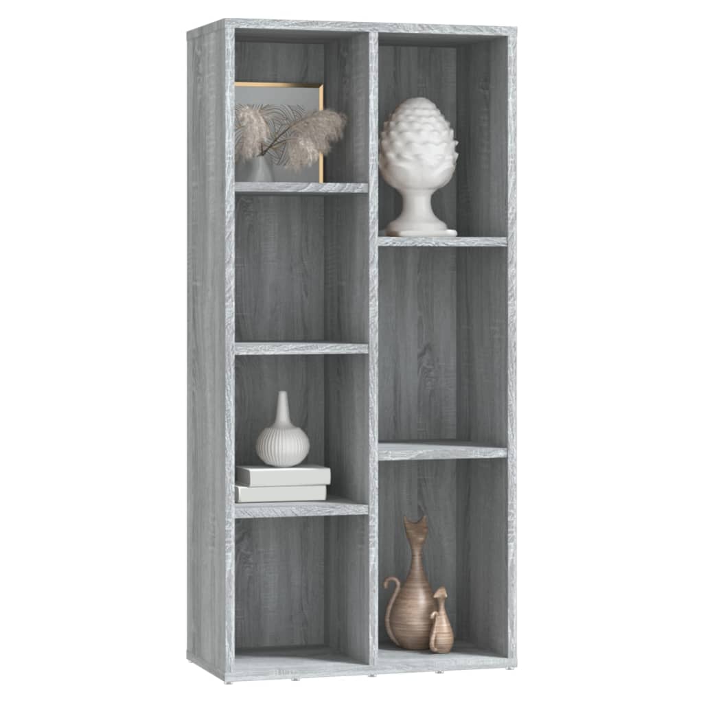 vidaXL Bibliotecă, gri sonoma, 50x25x106 cm vidaXL Bibliotecă, gri sonoma, 50x25x106 cm
