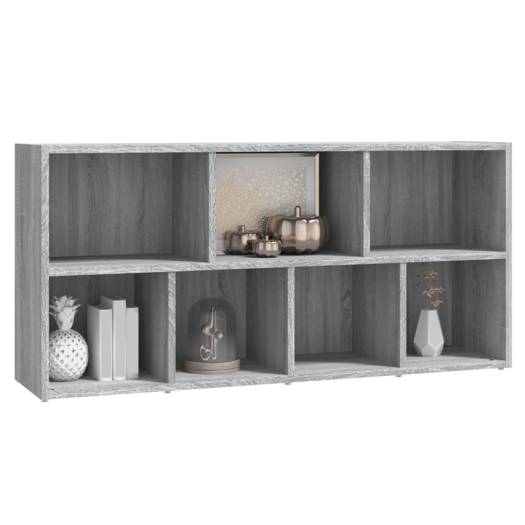 vidaXL Bibliotecă, gri sonoma, 50x25x106 cm vidaXL Bibliotecă, gri sonoma, 50x25x106 cm