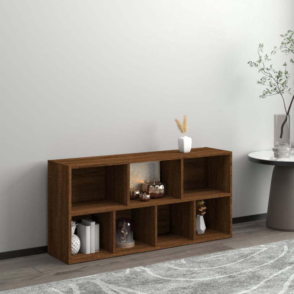 vidaXL Bibliotecă, stejar maro, 50x25x106 cm vidaXL Bibliotecă, stejar maro, 50x25x106 cm