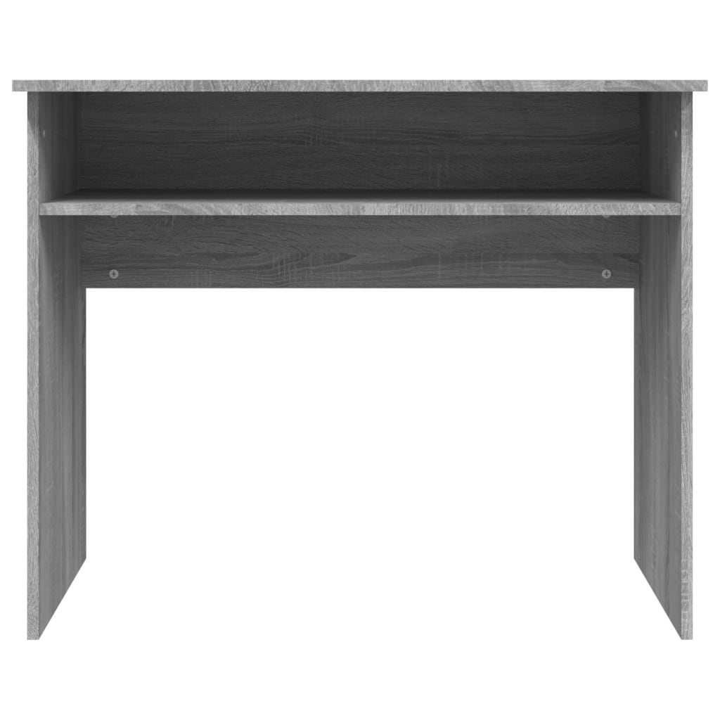 vidaXL Birou, gri sonoma, 90x50x74 cm, lemn prelucrat