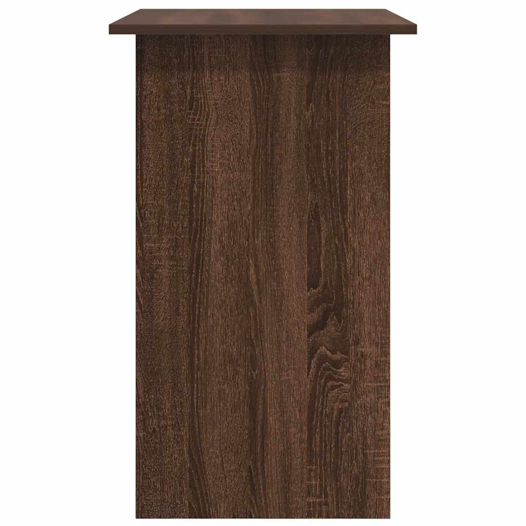 vidaXL Birou, stejar maro, 80x45x74 cm, lemn prelucrat