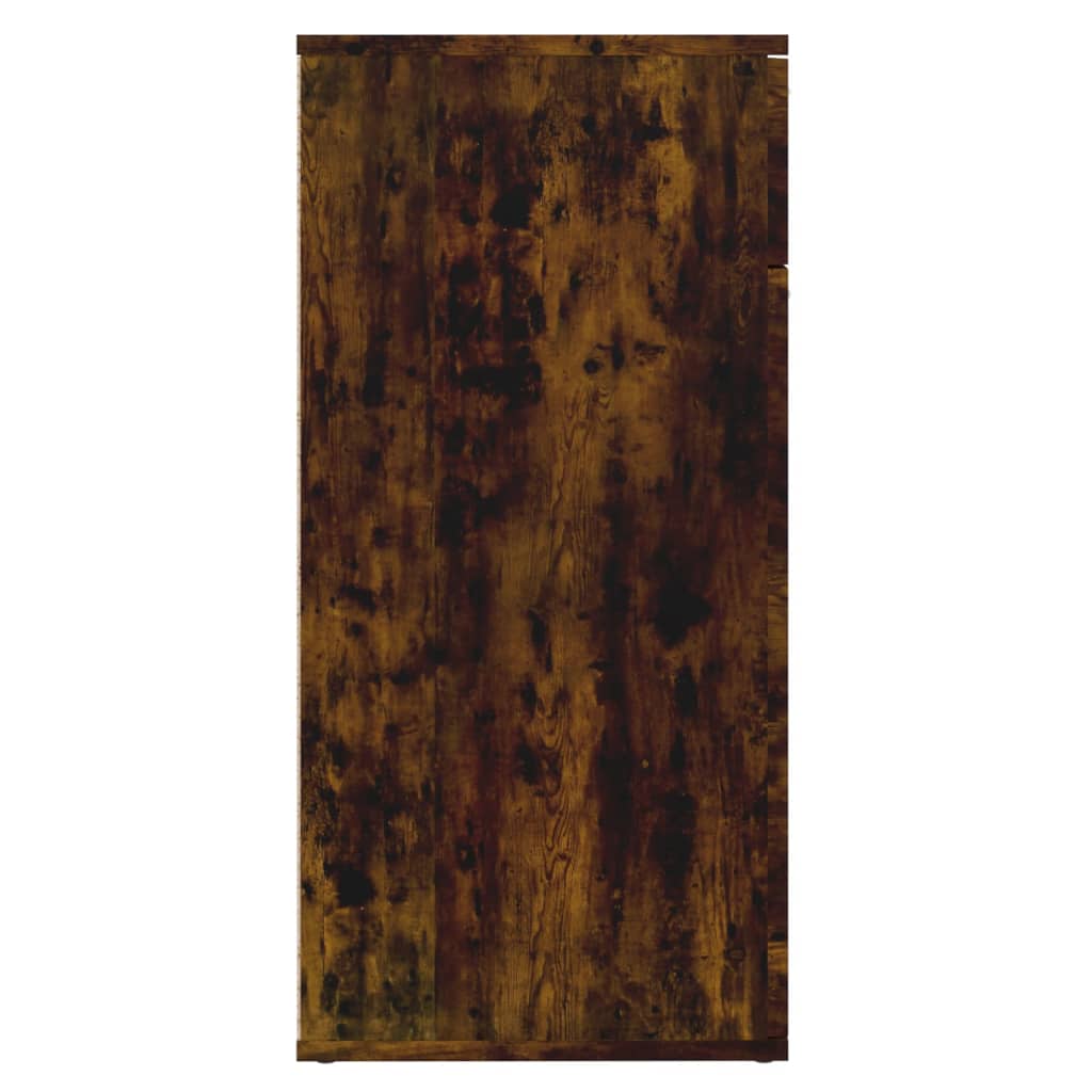 vidaXL Dulap, stejar fumuriu, 80x36x75 cm, lemn compozit