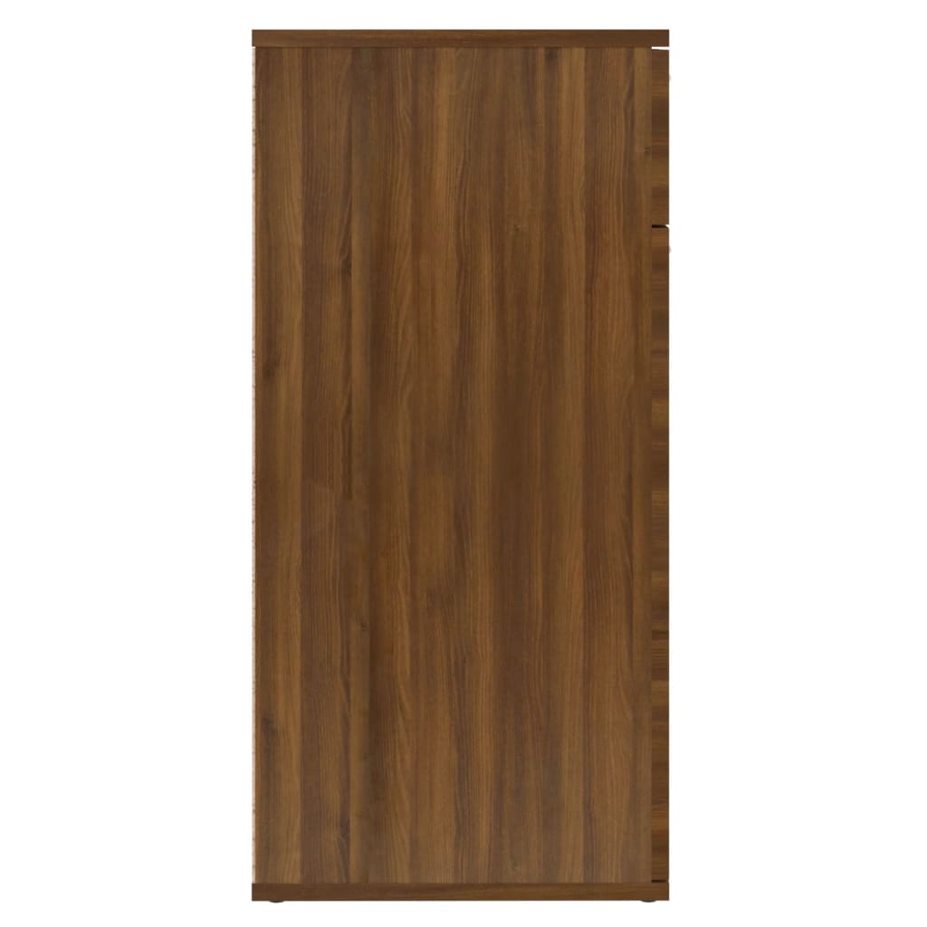 vidaXL Dulap, stejar maro, 80x36x75 cm, lemn compozit