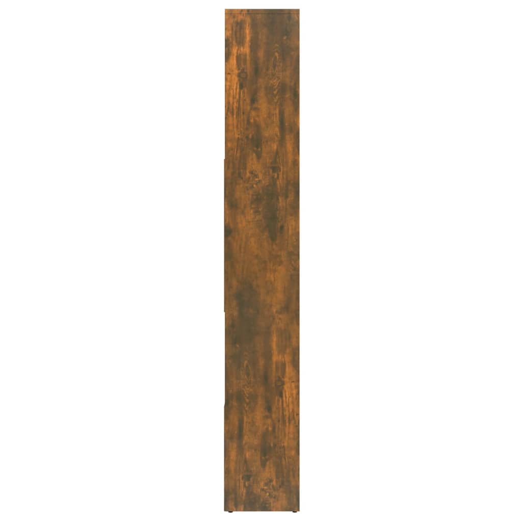 vidaXL Bibliotecă, stejar fumuriu, 67x24x161 cm, lemn prelucrat vidaXL Bibliotecă, stejar fumuriu, 67x24x161 cm, lemn prelucrat