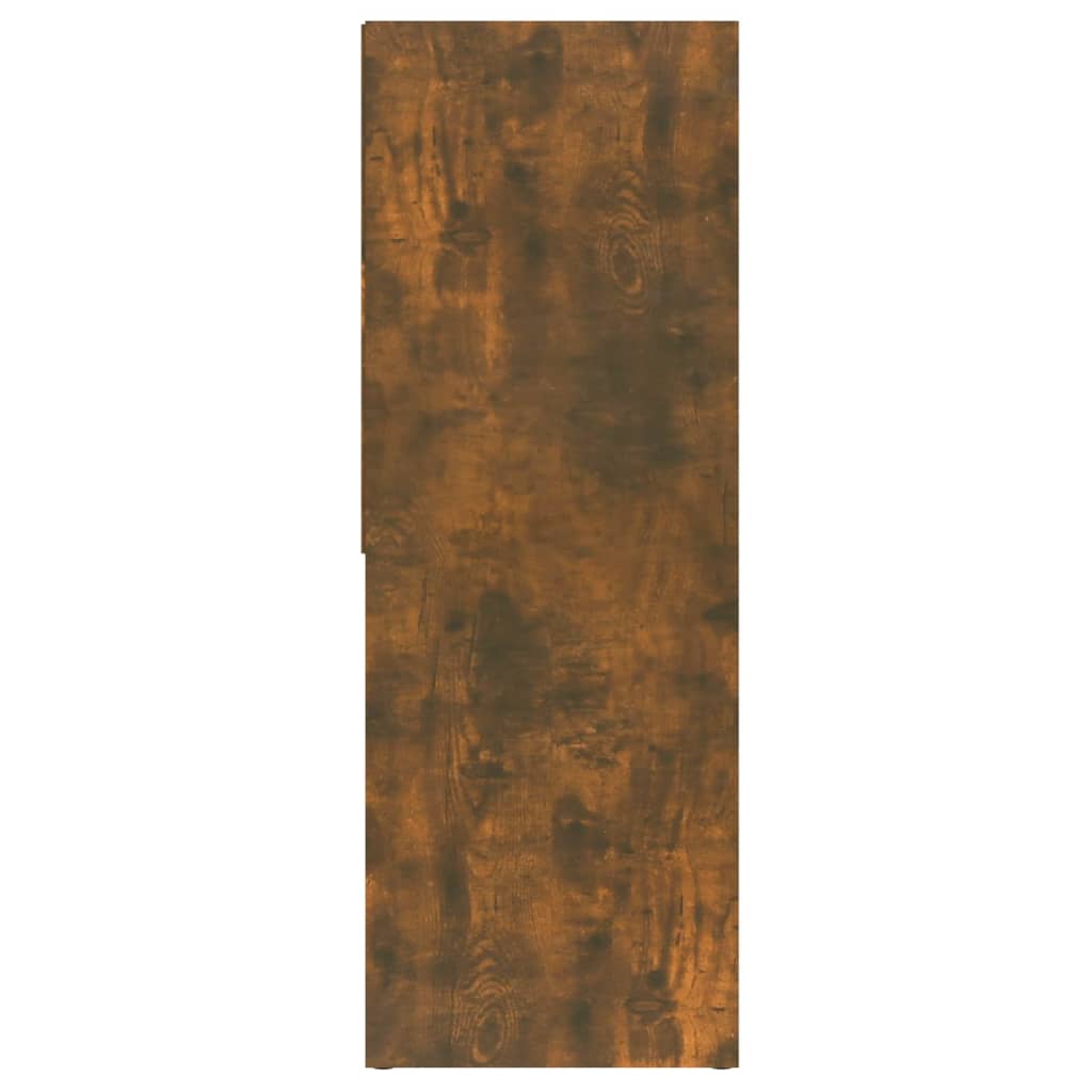 vidaXL Bibliotecă, stejar fumuriu, 67x24x161 cm, lemn prelucrat vidaXL Bibliotecă, stejar fumuriu, 67x24x161 cm, lemn prelucrat