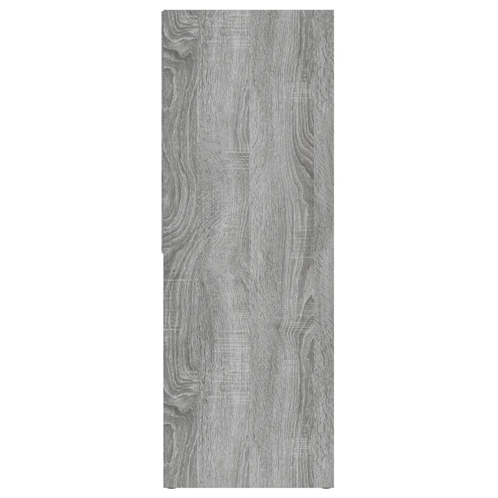 vidaXL Bibliotecă, gri sonoma, 67x24x161 cm, lemn prelucrat vidaXL Bibliotecă, gri sonoma, 67x24x161 cm, lemn prelucrat