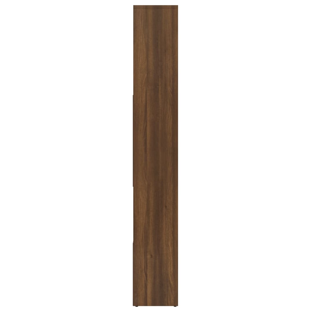 vidaXL Bibliotecă, stejar maro, 67x24x161 cm, lemn compozit vidaXL Bibliotecă, stejar maro, 67x24x161 cm, lemn compozit