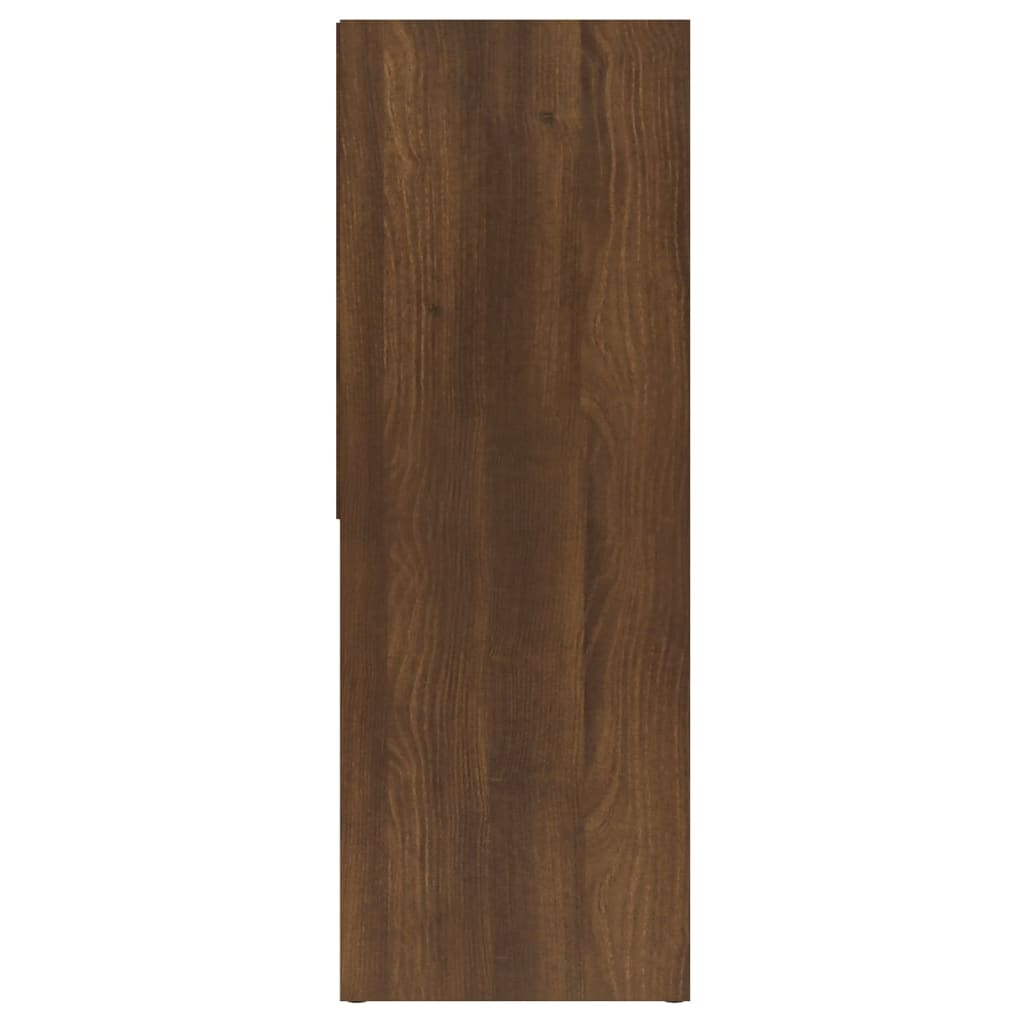 vidaXL Bibliotecă, stejar maro, 67x24x161 cm, lemn compozit vidaXL Bibliotecă, stejar maro, 67x24x161 cm, lemn compozit