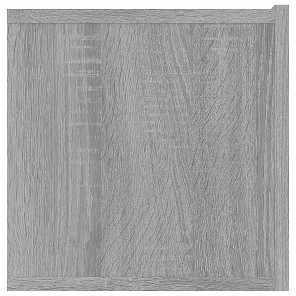 vidaXL Comodă TV, gri sonoma, 80x30x30 cm, lemn prelucrat vidaXL Comodă TV, gri sonoma, 80x30x30 cm, lemn prelucrat