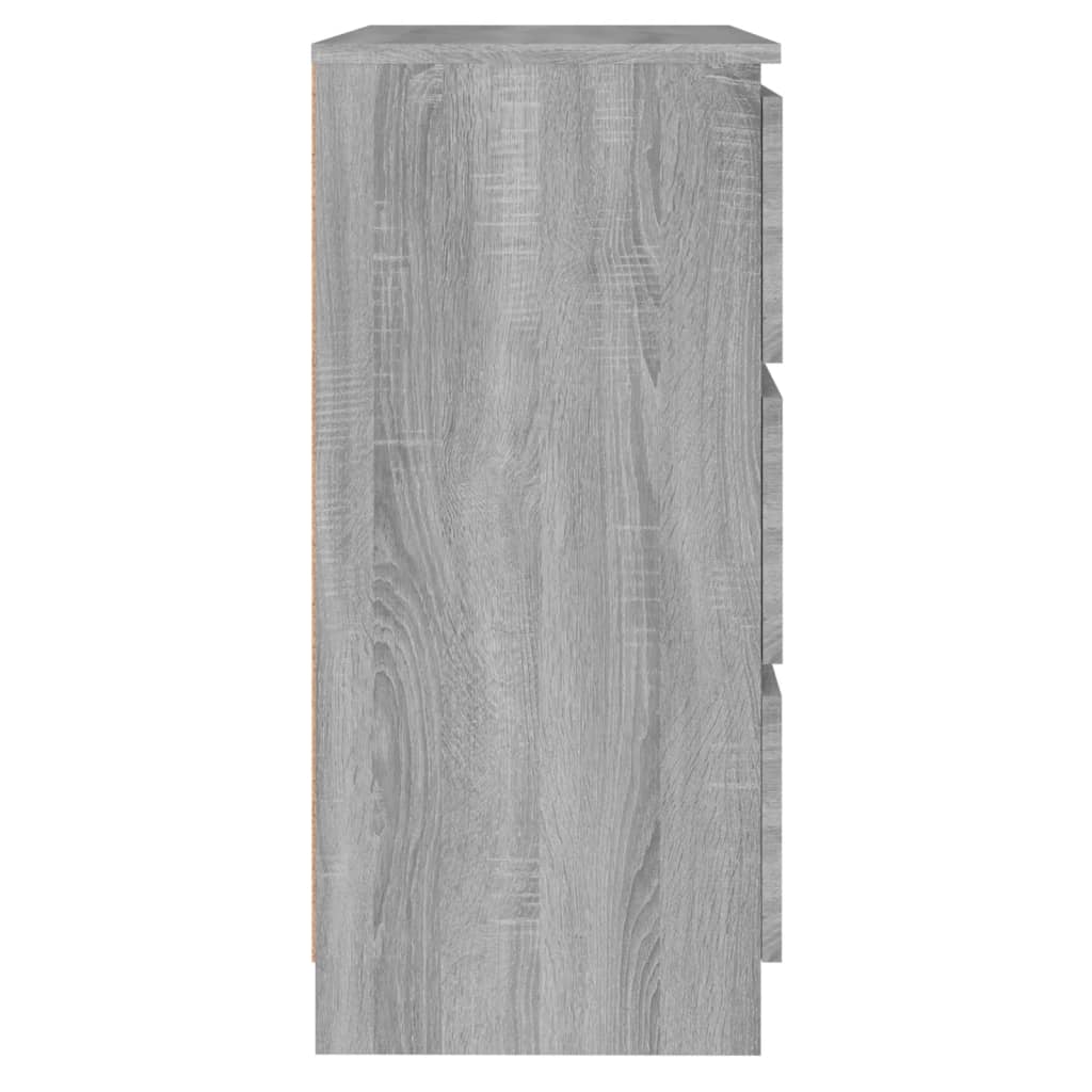 vidaXL Dulap, sonoma gri, 60x35x76 cm, lemn prelucrat