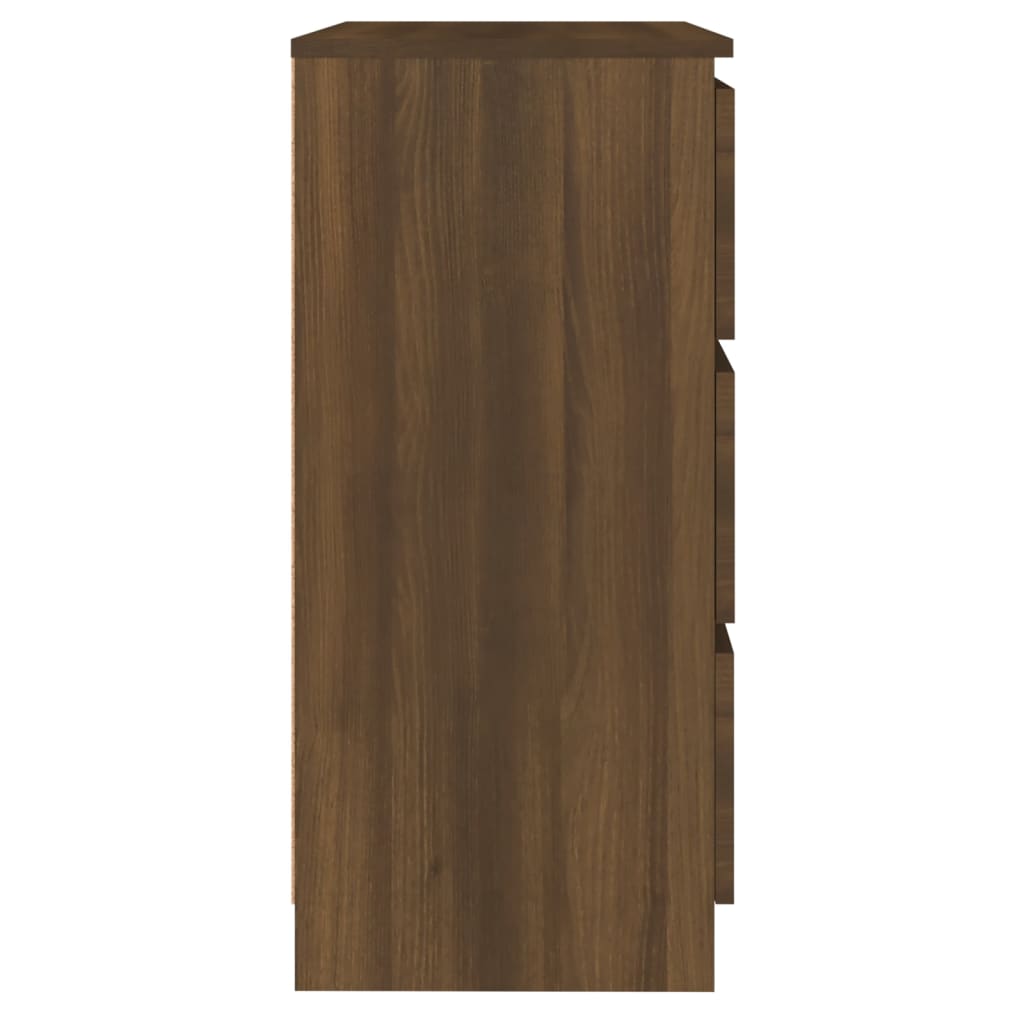 vidaXL Dulap, stejar maro, 60x35x76 cm, lemn prelucrat