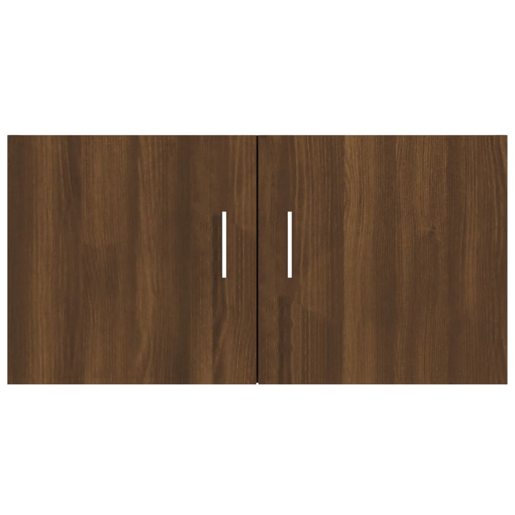 vidaXL Dulap de perete, stejar maro, 80x39x40 cm, lemn prelucrat vidaXL Dulap de perete, stejar maro, 80x39x40 cm, lemn prelucrat