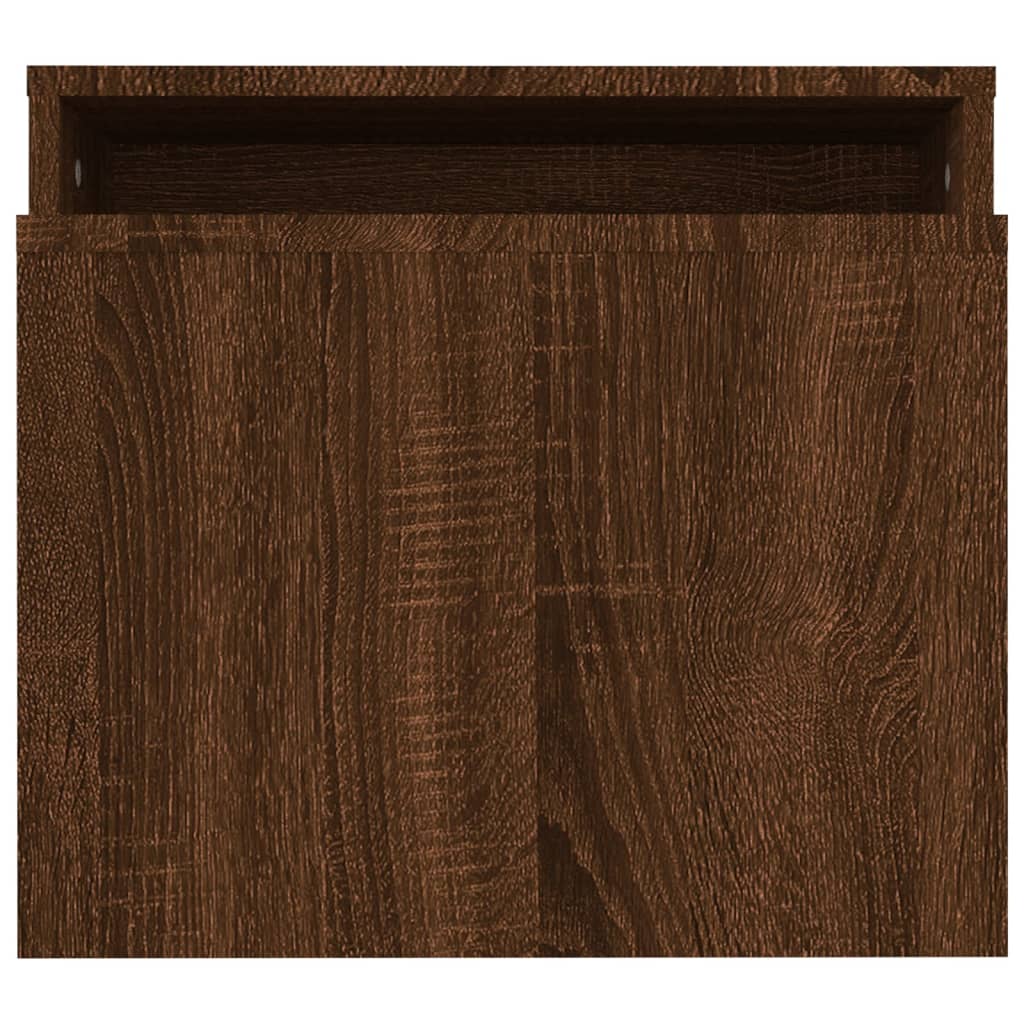 vidaXL Set măsuțe de cafea, stejar maro, 100x48x40 cm, lemn prelucrat vidaXL Set măsuțe de cafea, stejar maro, 100x48x40 cm, lemn prelucrat