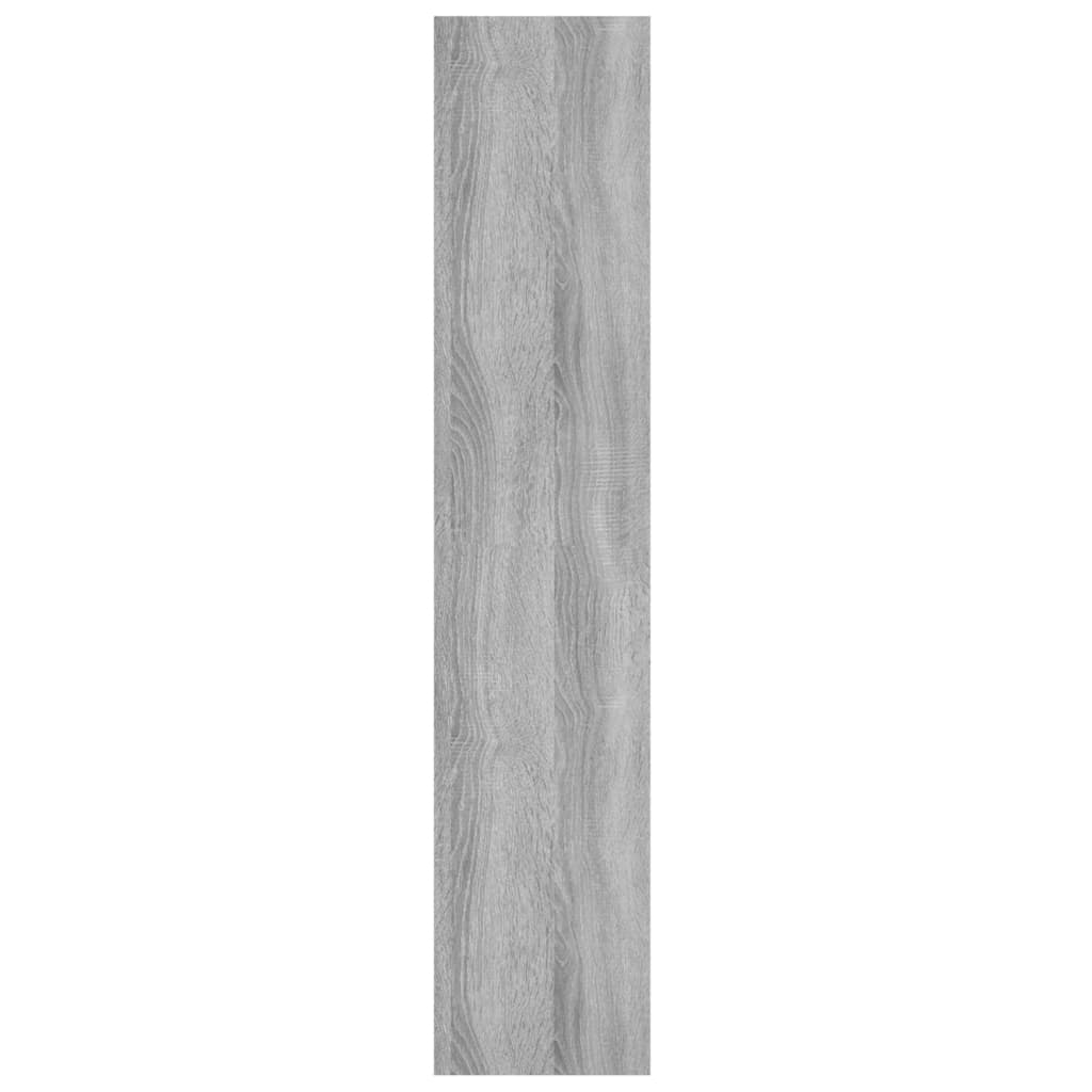 vidaXL Raft de perete, sonoma gri, 90x16x78 cm, lemn compozit vidaXL Raft de perete, sonoma gri, 90x16x78 cm, lemn compozit