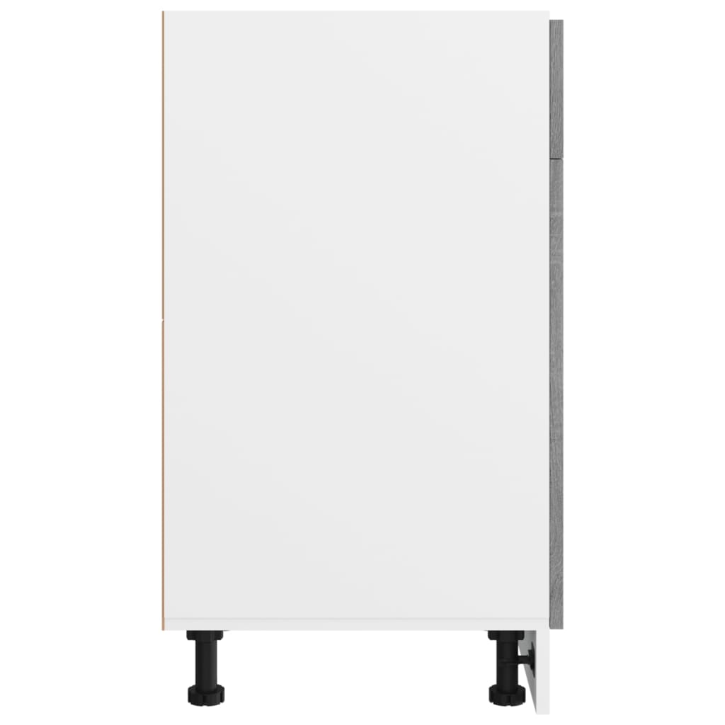 vidaXL Dulap inferior cu sertar “Lyon” gri sonoma 40x46x81,5cm