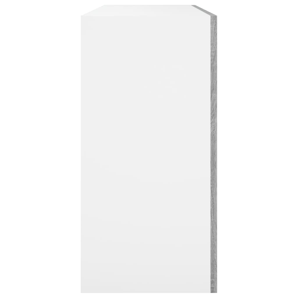 vidaXL Dulap suspendat “Lyon”, gri sonoma, 80x31x60 cm, lemn prelucrat vidaXL Dulap suspendat “Lyon”, gri sonoma, 80x31x60 cm, lemn prelucrat