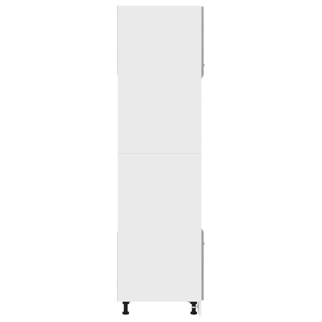vidaXL Dulap cuptor microunde “Lyon”, gri sonoma, 60x57x207cm vidaXL Dulap cuptor microunde “Lyon”, gri sonoma, 60x57x207cm