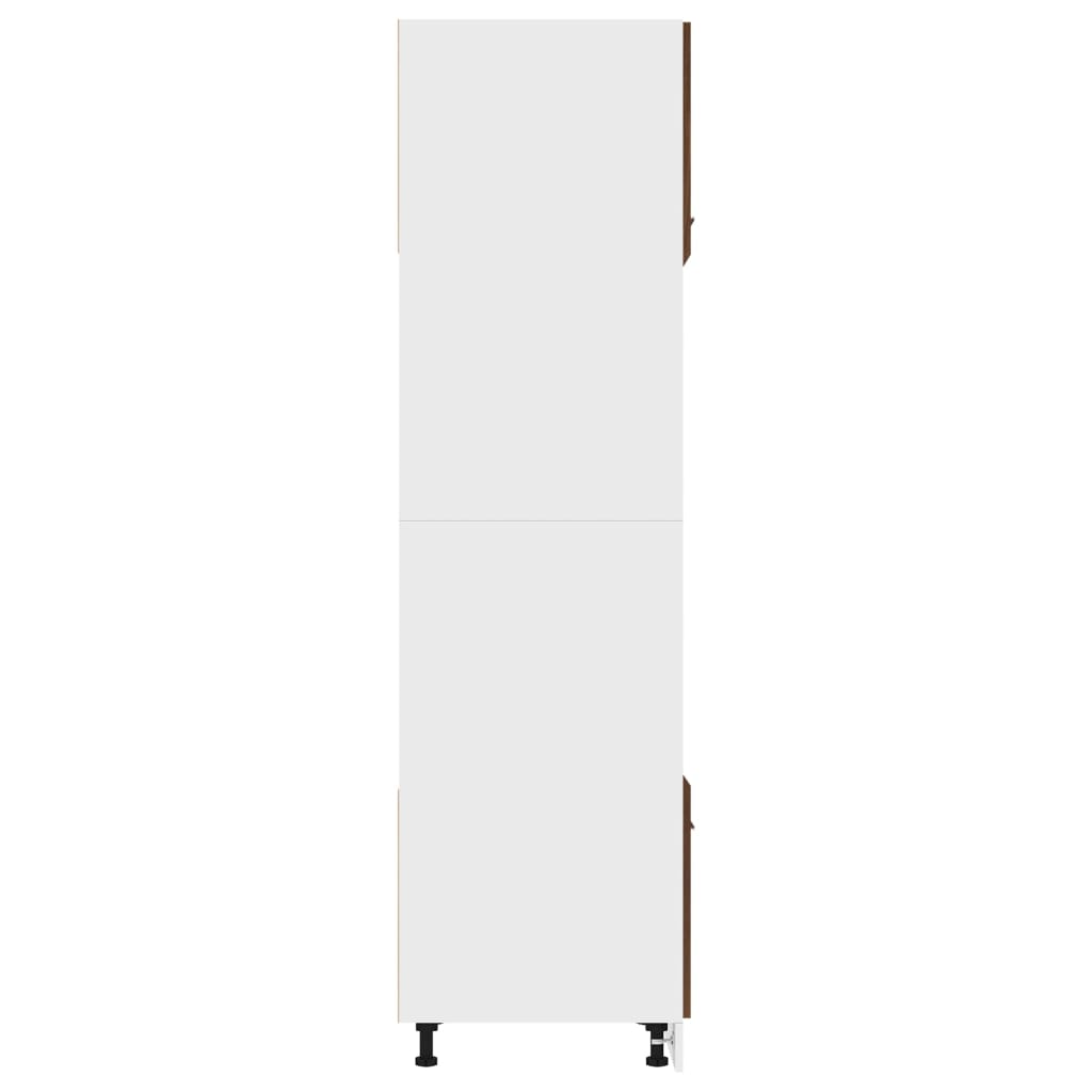 vidaXL Dulap cuptor microunde “Lyon” stejar maro 60x57x207 cm vidaXL Dulap cuptor microunde “Lyon” stejar maro 60x57x207 cm