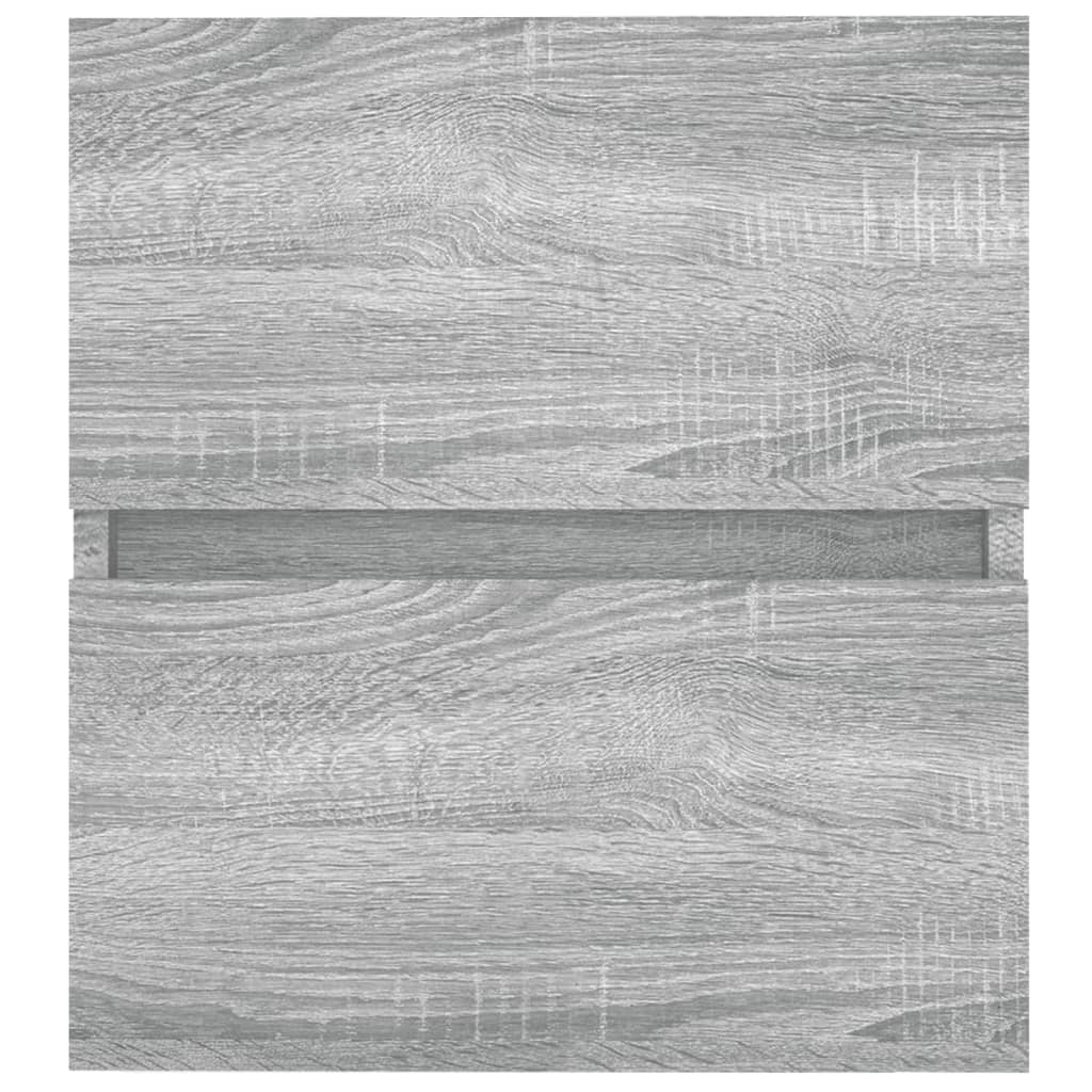 vidaXL Dulap de chiuvetă, sonoma gri, 41x38,5x45 cm, lemn prelucrat vidaXL Dulap de chiuvetă, sonoma gri, 41x38,5x45 cm, lemn prelucrat
