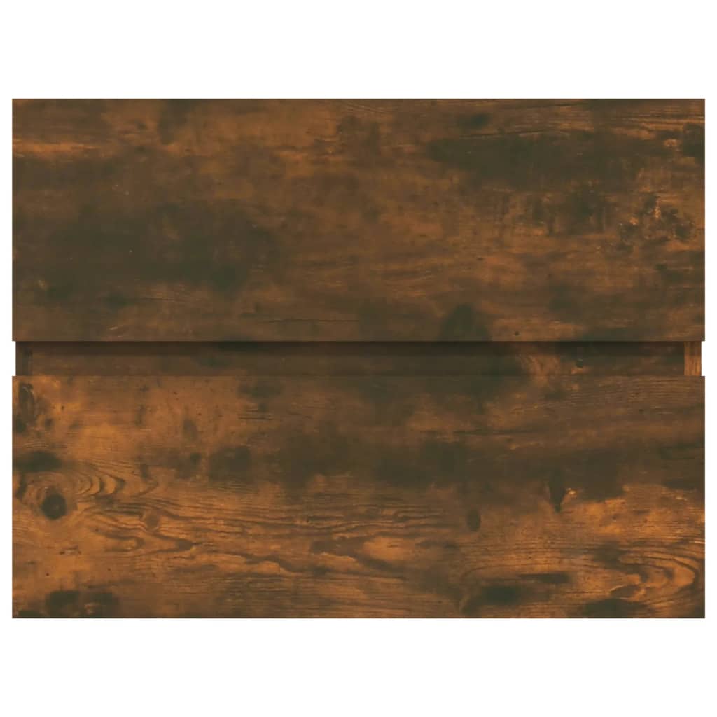 vidaXL Dulap chiuvetă, stejar fumuriu, 60x38,5x45 cm, lemn prelucrat