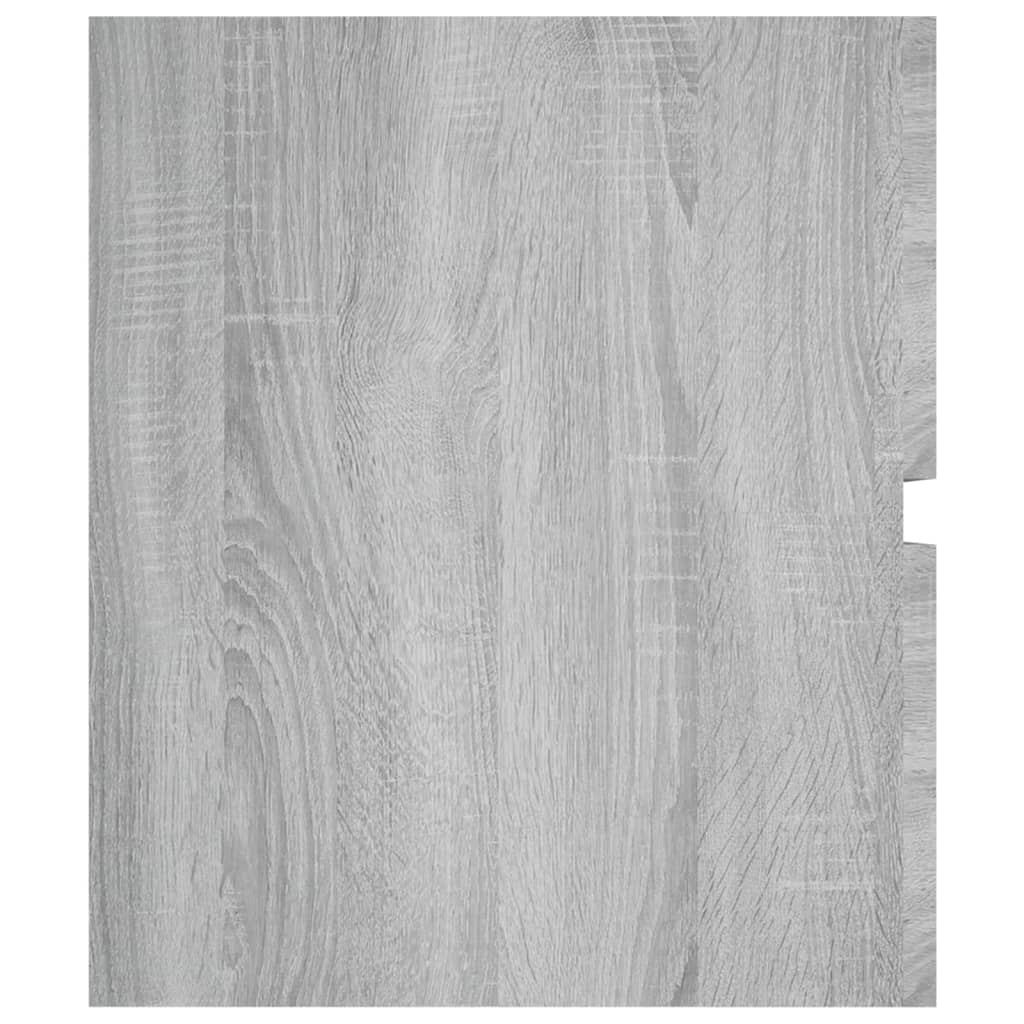 vidaXL Dulap de chiuvetă, sonoma gri, 100x38,5x45 cm, lemn prelucrat vidaXL Dulap de chiuvetă, sonoma gri, 100x38,5x45 cm, lemn prelucrat