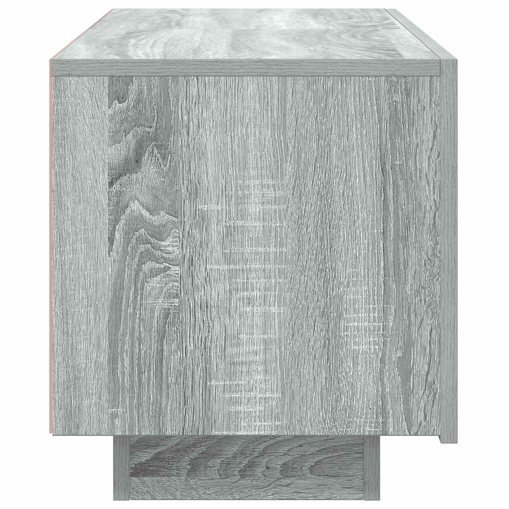 vidaXL Comodă TV, gri sonoma, 100x35x40 cm, lemn prelucrat