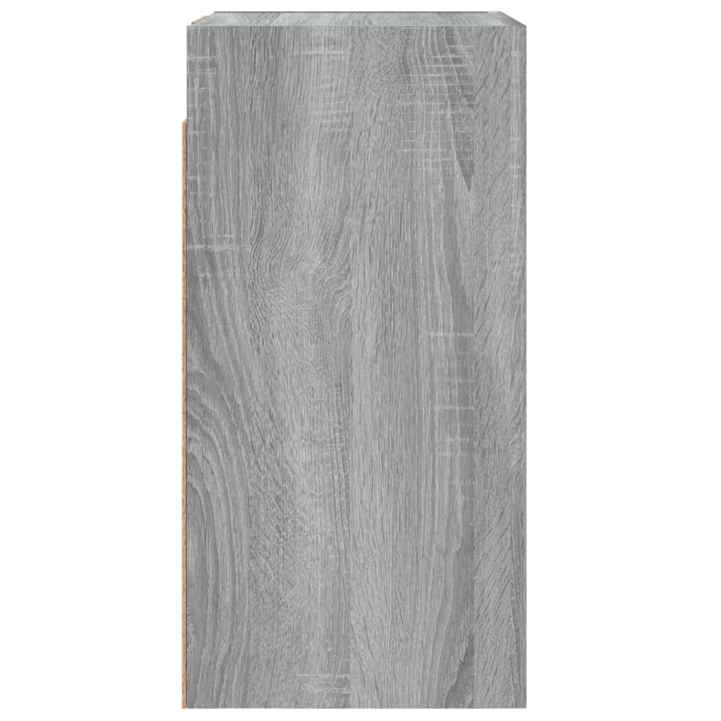 vidaXL Comode TV, 2 buc., gri sonoma, 30,5x30x60 cm, lemn prelucrat
