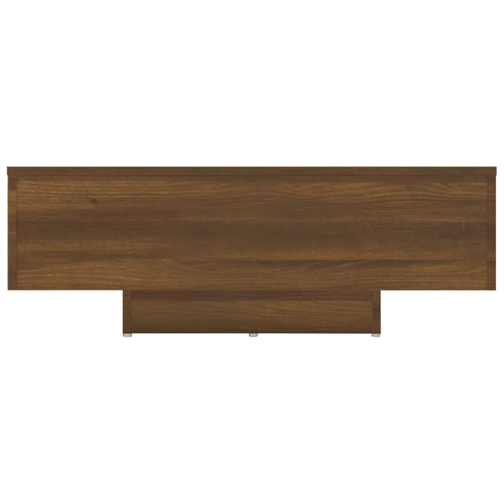 vidaXL Măsuță de cafea, stejar maro, 85x55x31 cm, lemn prelucrat vidaXL Măsuță de cafea, stejar maro, 85x55x31 cm, lemn prelucrat