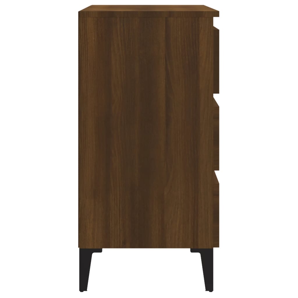 vidaXL Dulap, stejar maro, 60x35x69 cm, lemn compozit