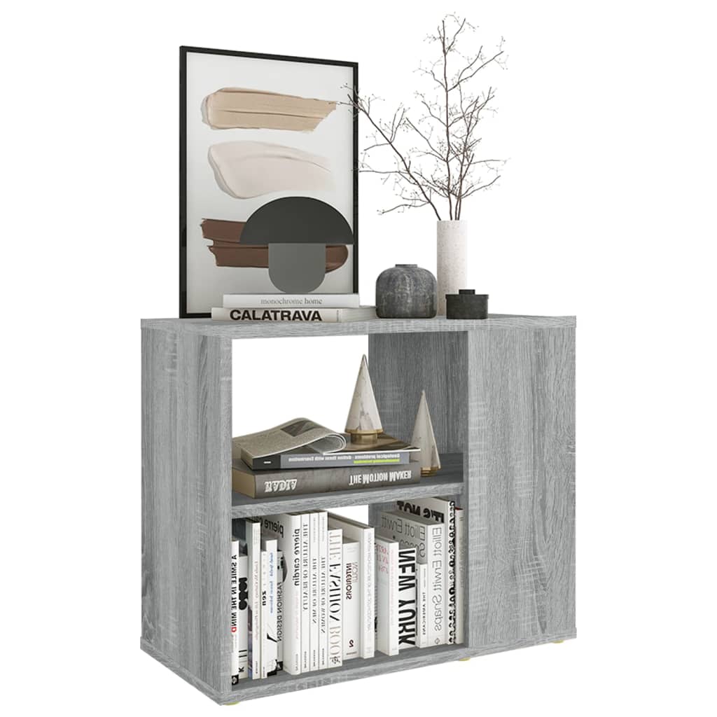 vidaXL Dulap lateral, gri sonoma, 60x30x50 cm, lemn prelucrat